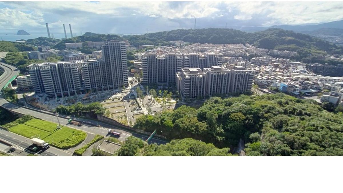 基隆新興大型社區已陸續完工,加速都市發展。(圖/張上耕攝) 基隆新興大型社區已陸續完工,加速都市發展。(圖/張上耕攝)