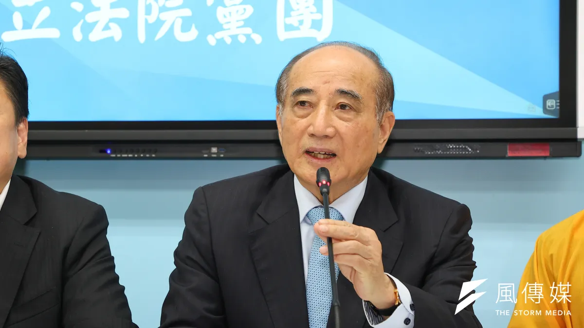 前立法院長王金平倡議兩岸治權互不隸屬,主權同而不分。(顏麟宇攝)