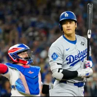 2025年10月24日、MLBワールドシリーズ第1戦の5回、三振に倒れたロサンゼルス・ドジャースの大谷翔平氏(AP) 2025年10月24日、MLBワールドシリーズ第1戦の5回、三振に倒れたロサンゼルス・ドジャースの大谷翔平氏(AP)
