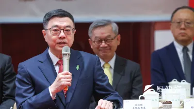 行政院長卓榮泰針對三峽重大車禍發言。(資料照片,顏麟宇攝)