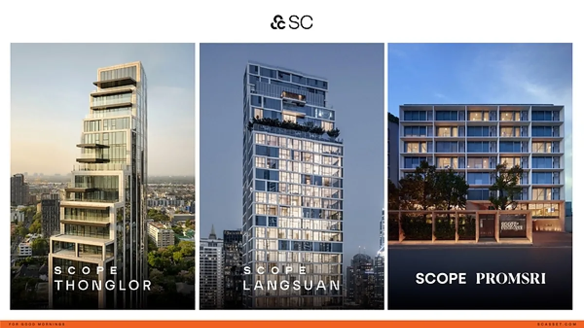 SC Introduces SCOPE Collection: A Curated Portfolio of Bangkok's Finest Luxury Residences