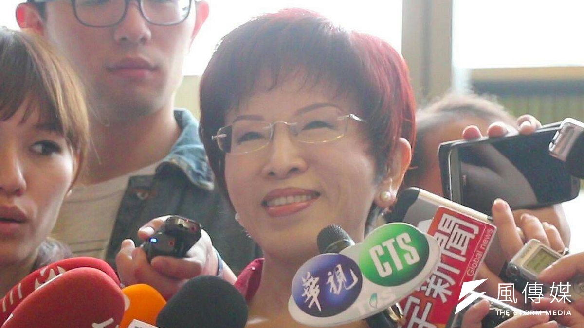 洪秀柱表示,若立刻進行民調,「對我來說是不公平」。(周怡孜攝) 洪秀柱表示,若立刻進行民調,「對我來說是不公平」。(周怡孜攝)