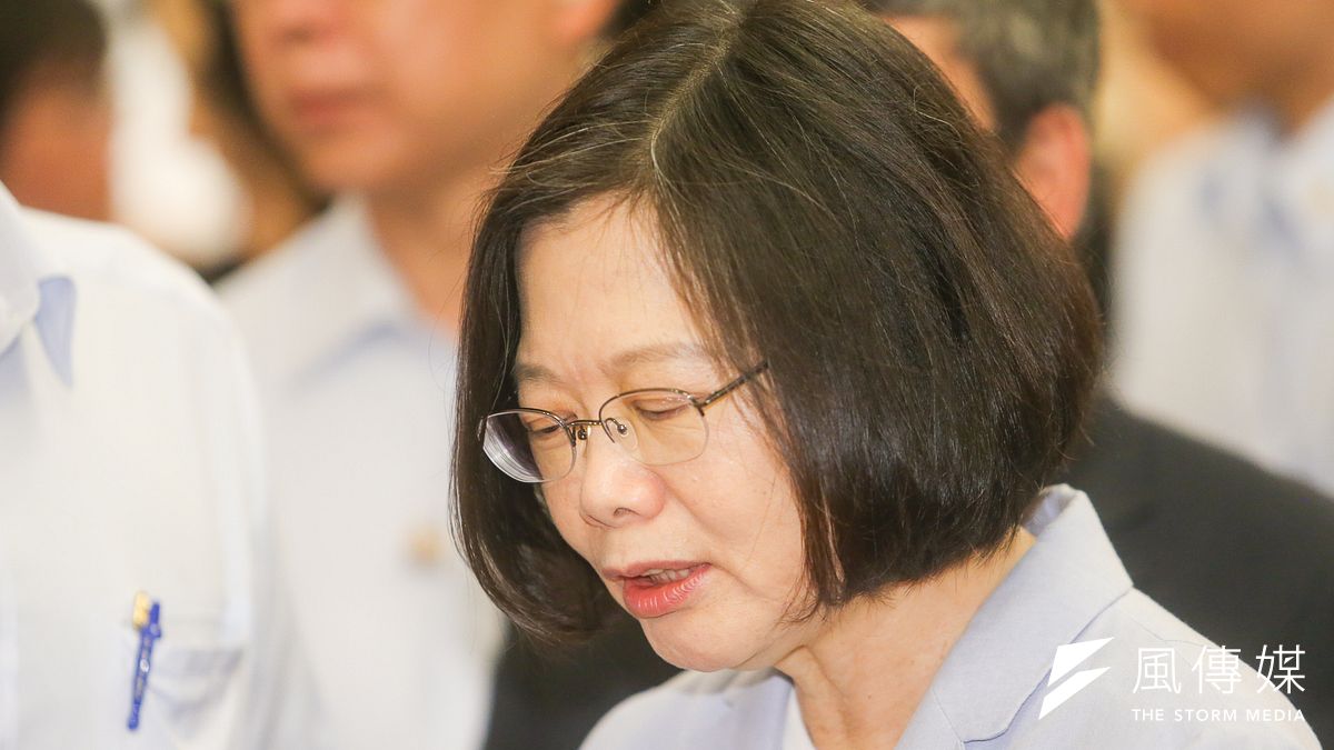 蔡英文要大家莫以一百天評價新政府,但是,一百天卻足可反應蔡政府的執政效能。(陳明仁攝) 蔡英文要大家莫以一百天評價新政府,但是,一百天卻足可反應蔡政府的執政效能。(陳明仁攝)