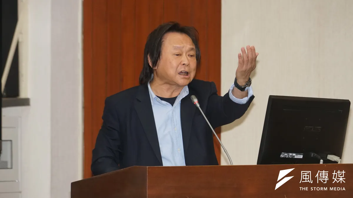 中國音樂人王博將立委王世堅的質詢發言改編成歌曲《沒出息》,在各大短影音平台爆紅。(資料照,蔡親傑攝)