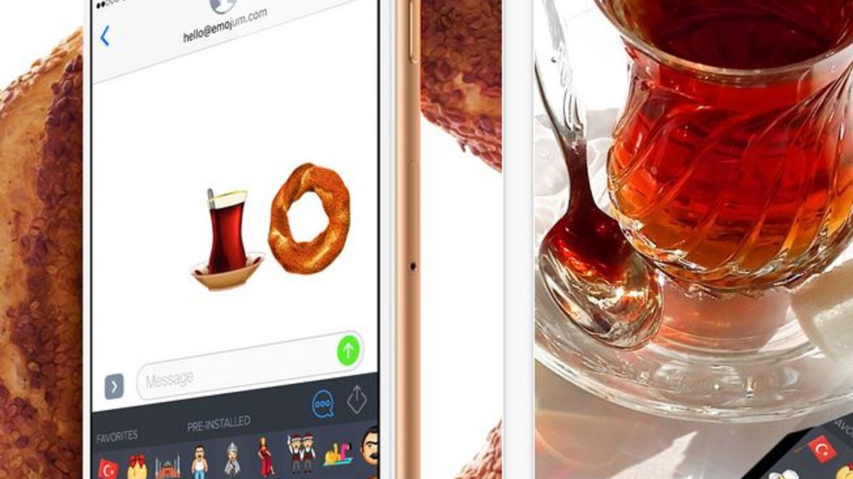 極富土耳其文化意義的表情符號誕生了。(圖/itunes) 極富土耳其文化意義的表情符號誕生了。(圖/itunes)