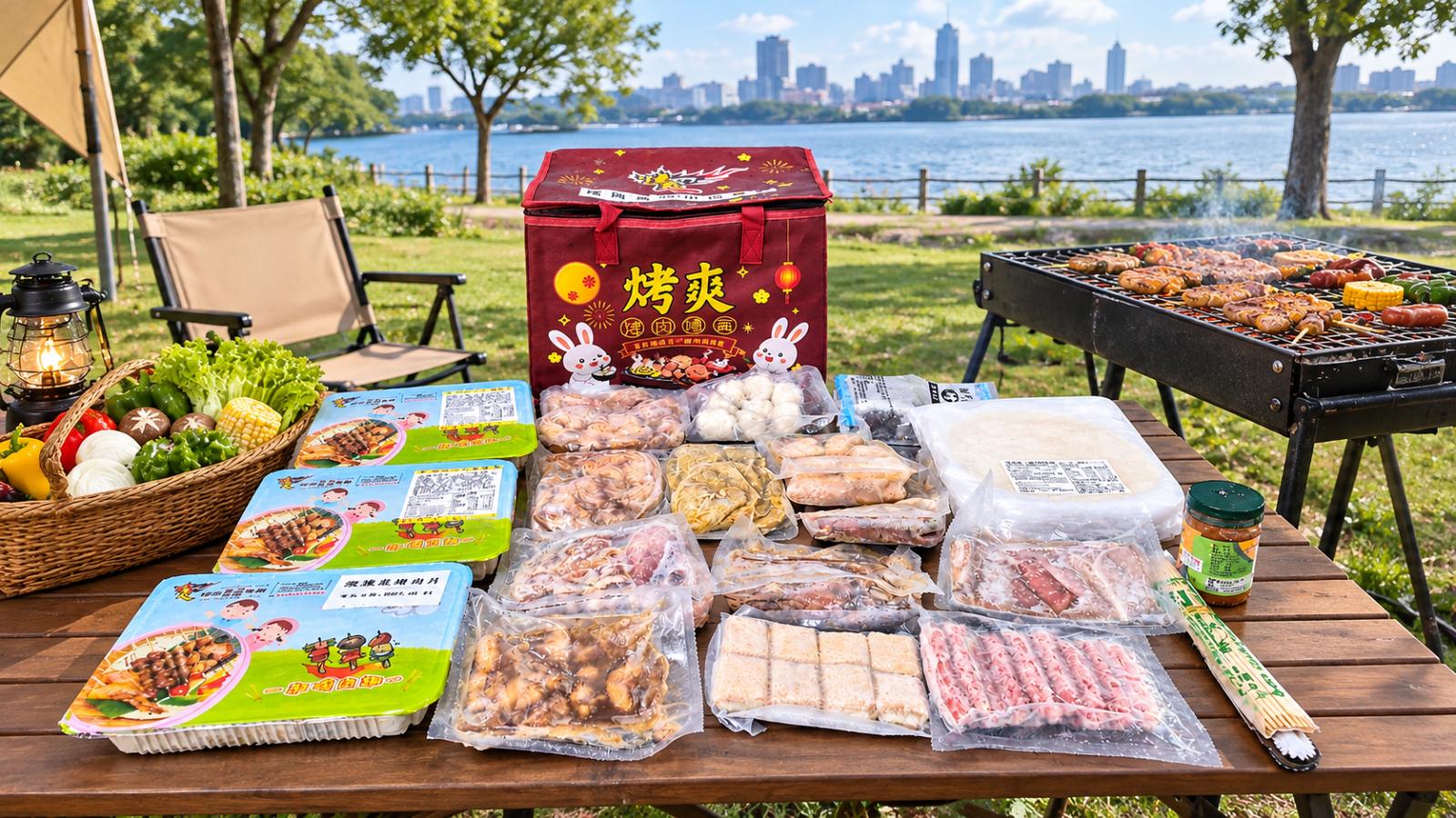 一箱搞定團聚便利!「烤爽」搶攻中秋商機 推出全包式烤肉禮盒