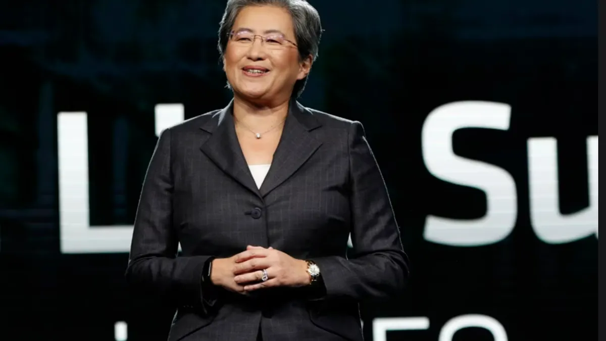 「半導體女王」蘇姿丰將於本月17日來台。(圖/翻攝自AMD官網) 「半導體女王」蘇姿丰將於本月17日來台。(圖/翻攝自AMD官網)