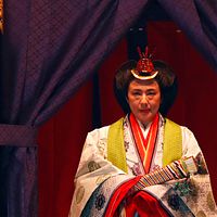 「即位礼正殿の儀」における皇后雅子さま。(AP通信) 「即位礼正殿の儀」における皇后雅子さま。(AP通信)