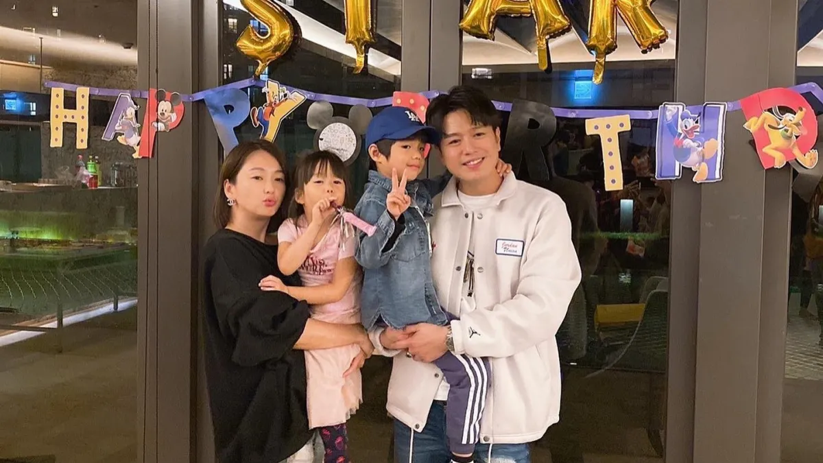 六月和李易結婚多年育有一雙兒女,屢屢被傳婚變。(圖/取自臉書粉絲專頁 蔡君茹*六月)