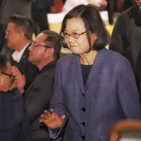 前總統蔡英文1論文案將開準備庭。(柯承惠攝) 前總統蔡英文1論文案將開準備庭。(柯承惠攝)