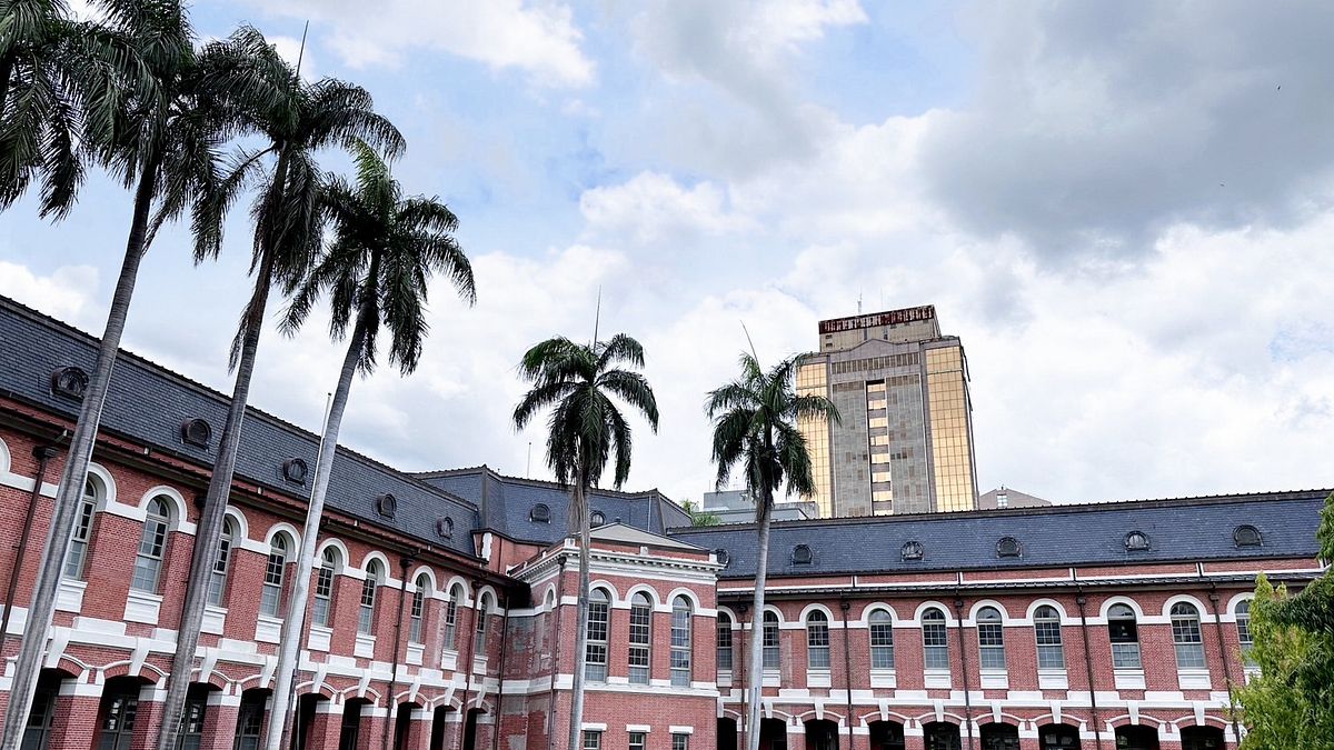 台中州廳修復後之中庭外觀。(圖/台中市政府) 台中州廳修復後之中庭外觀。(圖/台中市政府)