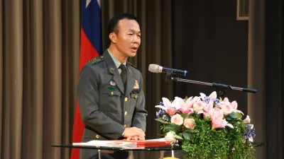 國軍黑鷹直升機失事震驚各界,退役陸軍少將于北辰憶起和殉職的總士官長韓正宏(見圖)過去互動,稱讚韓正宏「是一個勇於承擔的人」。(資料照,取自國防部發言人臉書專頁)