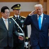 Trump imposed 25% tariffs after South Korea's National Assembly delayed ratifying a trade agreement. The image shows Trump meeting with South Korean President Lee Jae-myung. (File photo, Associated Press) Trump imposed 25% tariffs after South Korea's National Assembly delayed ratifying a trade agreement. The image shows Trump meeting with South Korean President Lee Jae-myung. (File photo, Associated Press)