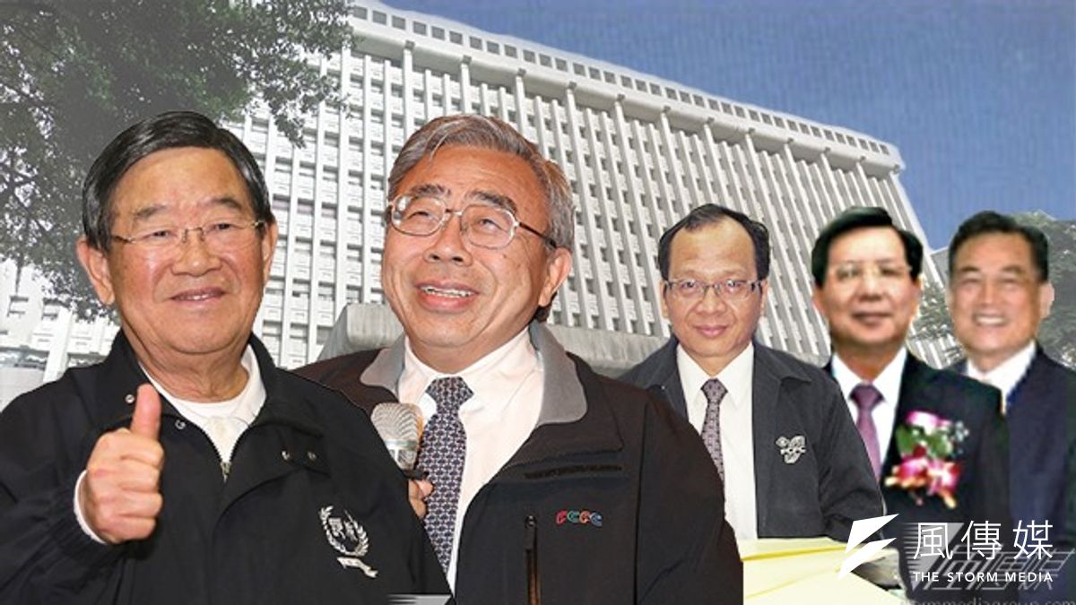 台化董事長王文淵(左二)、台塑董事長李志村(左一)預料將在明年台塑三寶董事會改選時卸任,而台化黃棟騰(左三起)、台塑林振榮及南亞鄒明仁3位執行副總,則被視為專業經理人世代的接班人選。(吳逸驊攝、取自節約能源園區網站、取自台塑園地、取自南亞園地/影像合成:風傳媒) 台化董事長王文淵(左二)、台塑董事長李志村(左一)預料將在明年台塑三寶董事會改選時卸任,而台化黃棟騰(左三起)、台塑林振榮及南亞鄒明仁3位執行副總,則被視為專業經理人世代的接班人選。(吳逸驊攝、取自節約能源園區網站、取自台塑園地、取自南亞園地/影像合成:風傳媒)