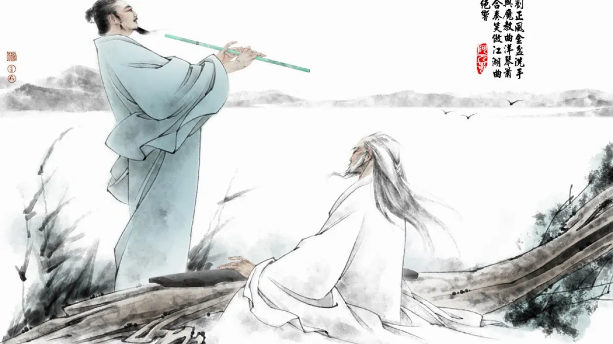 《笑傲江湖》是金庸作品中少數沒有豐富歷史背景的其中一部,金庸為此說明,他想寫的是普遍性格與生活常態,類似的場景可以發生在任何朝代。(取自網路)