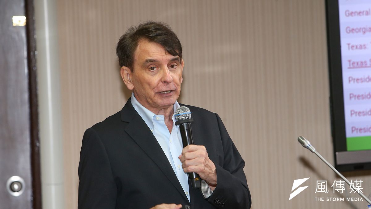 AIT前處長司徒文21日出席「美國民主黨全國代表大會選情分析」座談會。(顏麟宇攝) AIT前處長司徒文21日出席「美國民主黨全國代表大會選情分析」座談會。(顏麟宇攝)