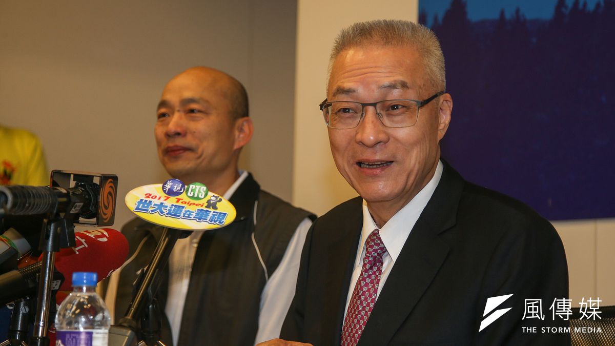 吳敦義剛當選國民黨主席時拜會韓國瑜。(資料照片,陳明仁攝) 吳敦義剛當選國民黨主席時拜會韓國瑜。(資料照片,陳明仁攝)