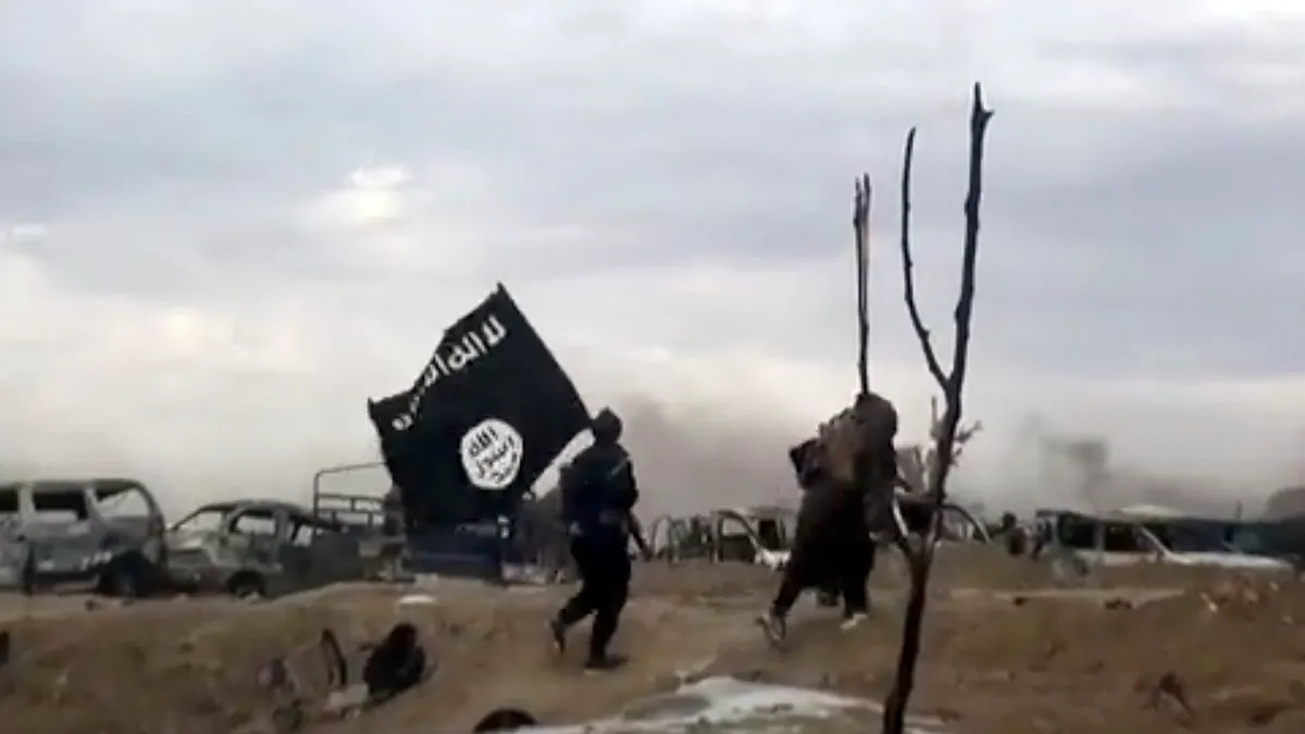 近期伊斯蘭國被圍困在敘利亞的巴古茲鎮(美聯社) 近期伊斯蘭國被圍困在敘利亞的巴古茲鎮(美聯社)