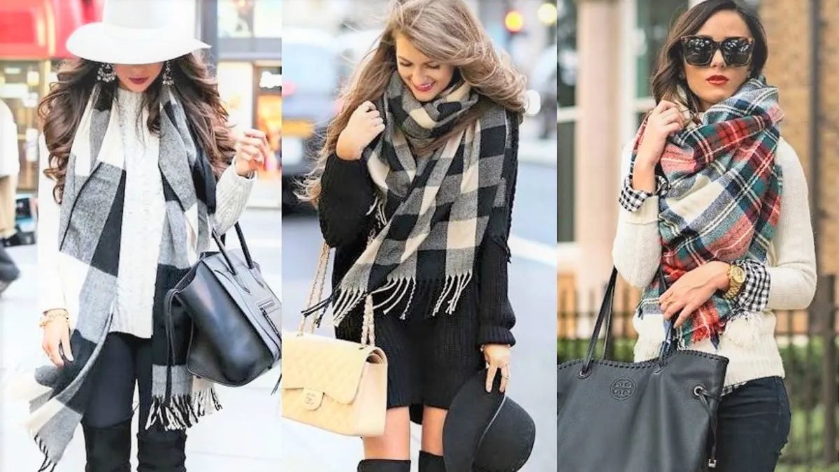 又有一波冷氣團報到!要出門的民眾可以試著在圍巾上花一些小巧思、更有型!(圖/ Fashion Trend Seeker@youtube) 又有一波冷氣團報到!要出門的民眾可以試著在圍巾上花一些小巧思、更有型!(圖/ Fashion Trend Seeker@youtube)