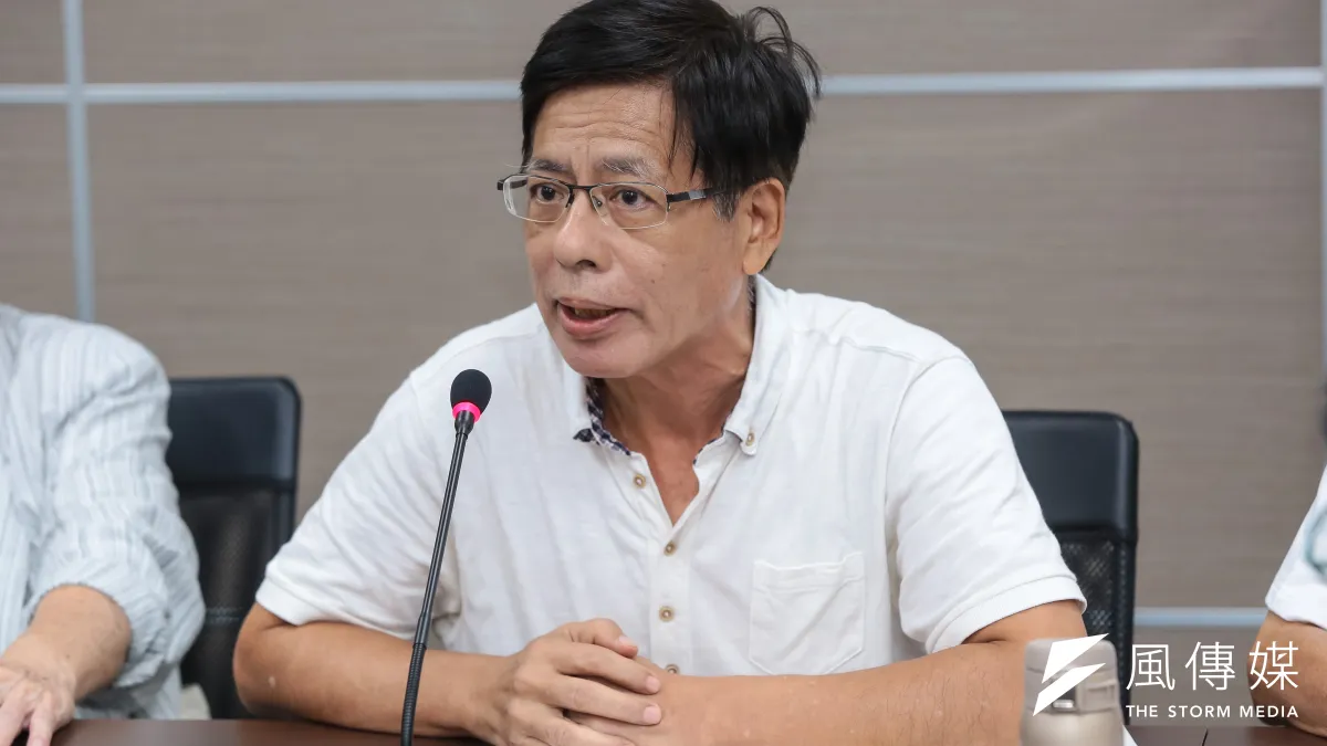 政治受難者蔡裕榮強調,轉型正義真正對象不是國民黨,而是整個「中華民國政府」,若政府真有誠意處理,應對過去反共國策道歉。(顏麟宇攝)