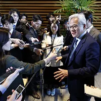 輝達(Nvidia)CEOの黄仁勳(ジェンスン・フアン)が士林を輝達台湾本部にすると発表した。(AP) 輝達(Nvidia)CEOの黄仁勳(ジェンスン・フアン)が士林を輝達台湾本部にすると発表した。(AP)