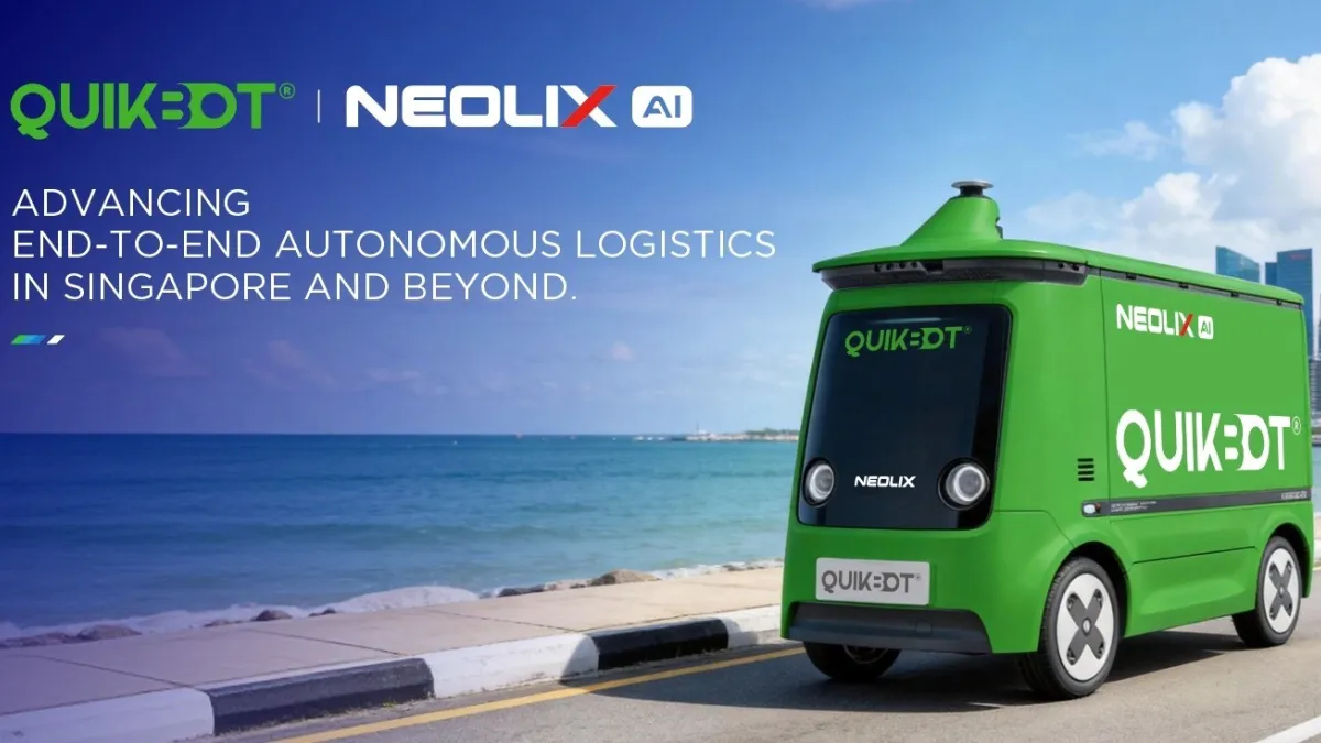 Neolix and QuikBot Sign Strategic Partnership to Advance End-to-End Autonomous Delivery in Singapore and Beyond