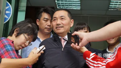 作者認為,指新北市前副市長侯友宜不藍不綠,要小心中了綠營分化國民黨的計。(資料照,盧逸峰攝)