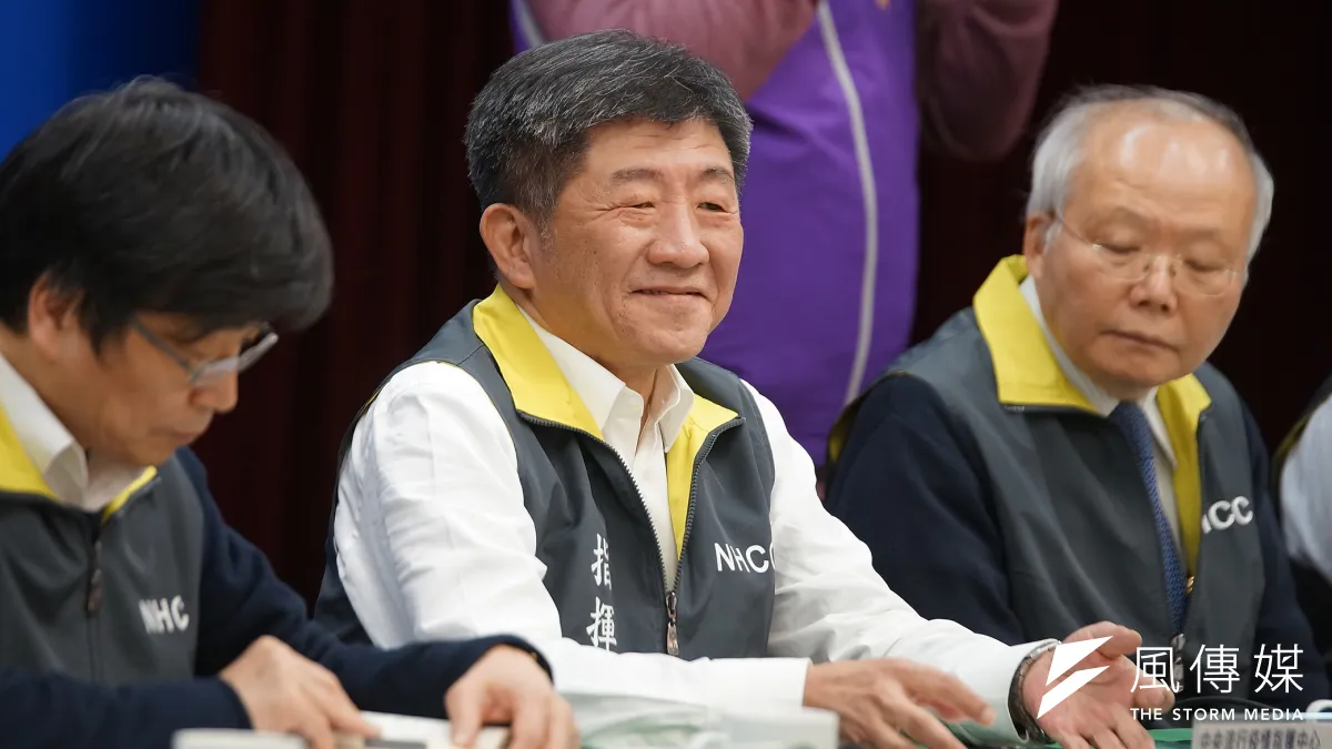 世衛組織為新型冠狀病毒肺炎定名為COVID-19,蔡政府却執意續稱「武漢肺炎」,圖為中央防疫指揮官陳時中。(盧逸峰攝)