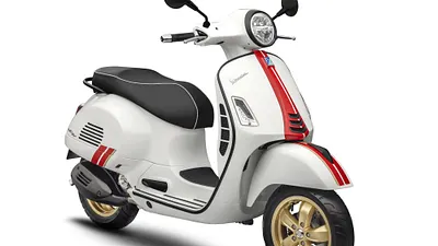 Vespa 今年推出了Racing Sixties特仕版,復刻黃金年代賽車樣貌。(圖/Vespa提供)