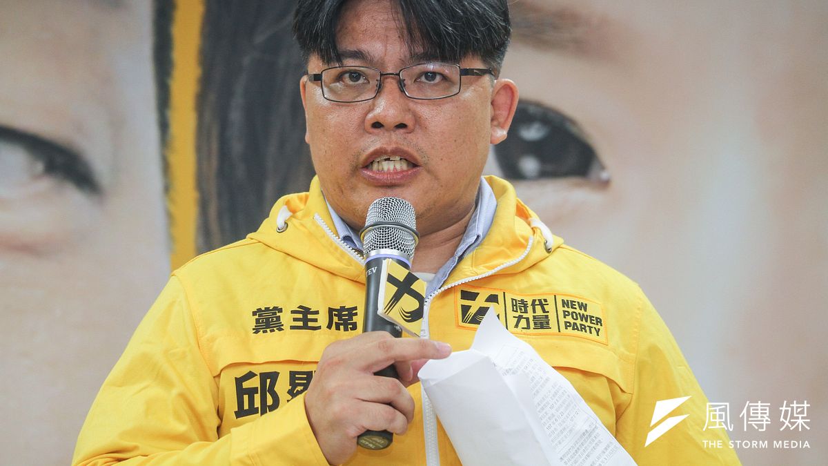 時代力量主席邱顯智目前正在美東募款。(資料照片,蔡親傑攝) 時代力量主席邱顯智目前正在美東募款。(資料照片,蔡親傑攝)