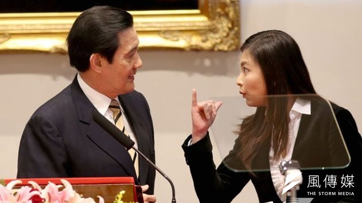 學生佔領立法院第6天,馬英九總統舉行記者會回應。(吳逸驊攝) 學生佔領立法院第6天,馬英九總統舉行記者會回應。(吳逸驊攝)