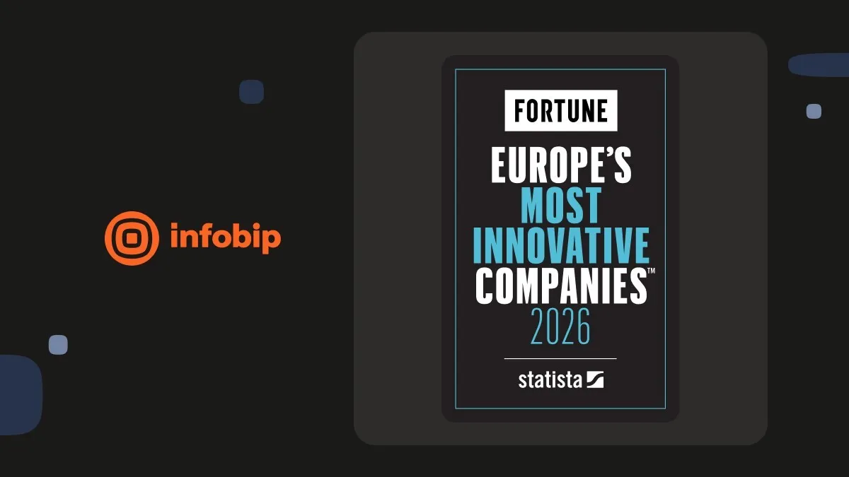 Infobip ranked in top 25 of Fortune's Europe's Most Innovative Companies 2026