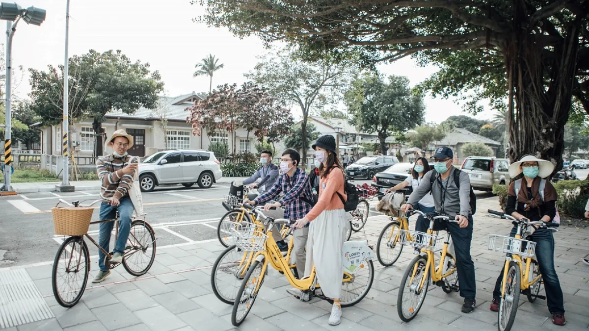 國際博物館日屏東縣政府以博物騎遇記為主題,透過單車之旅帶民眾認識地方文化。(圖/屏東縣政府文化處提供)
