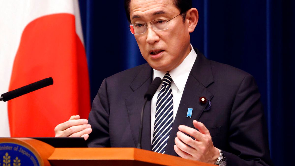 日本首相岸田文雄。(美聯社) 日本首相岸田文雄。(美聯社)