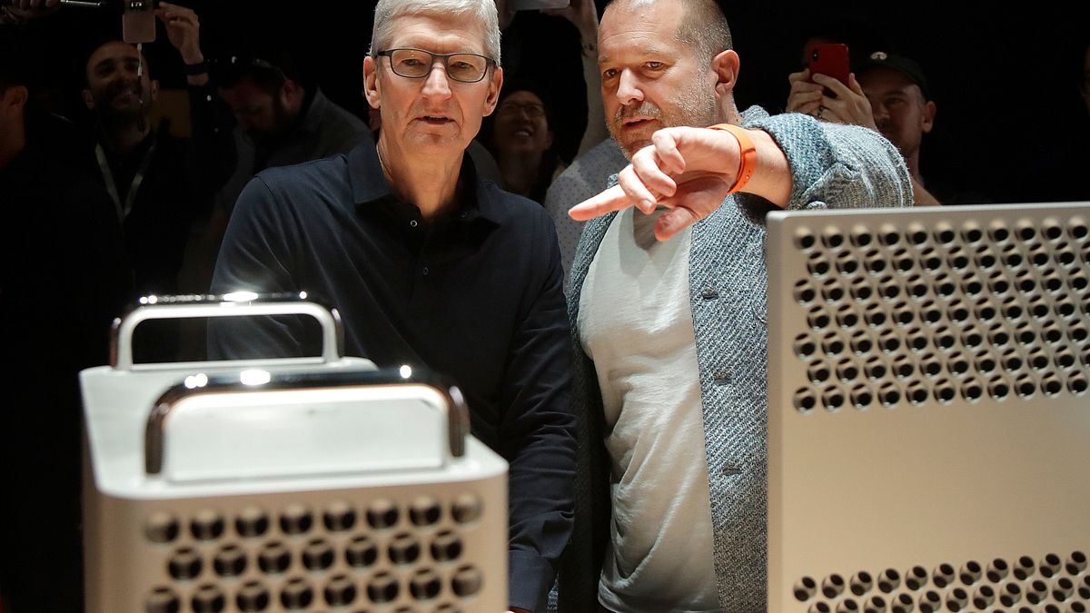 27日,蘋果首席設計長強尼.艾夫(Jony Ive)宣布離職,自立門戶。(AP) 27日,蘋果首席設計長強尼.艾夫(Jony Ive)宣布離職,自立門戶。(AP)