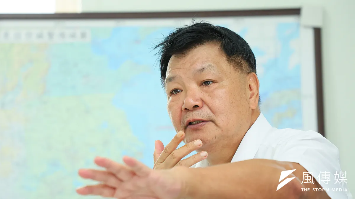 和總統賴清德有兄弟情誼的國防安全研究院執行長李文忠(見圖)辭職,震撼政軍界。(顏麟宇攝) 和總統賴清德有兄弟情誼的國防安全研究院執行長李文忠(見圖)辭職,震撼政軍界。(顏麟宇攝)