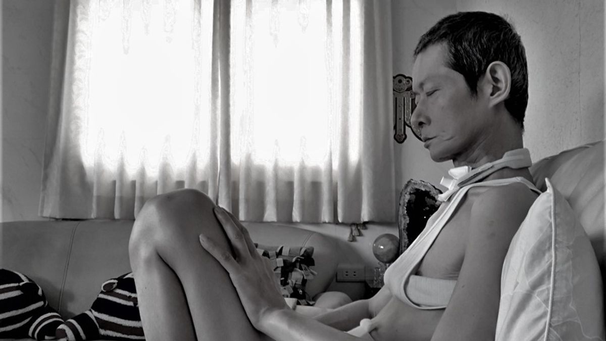 夏先生被醫生診斷僅剩一個月生命,得住進安寧病房。 夏先生被醫生診斷僅剩一個月生命,得住進安寧病房。