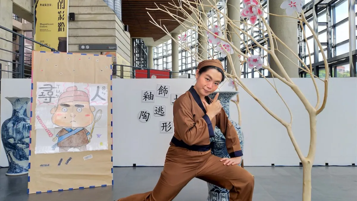 「陶博館夏日故事劇場—天下第一陶」15日起至8月29日登場,逛博物館可化身為角色之一參與演出,體驗沈浸式學習。(圖/新北鶯歌陶瓷博物館提供)
