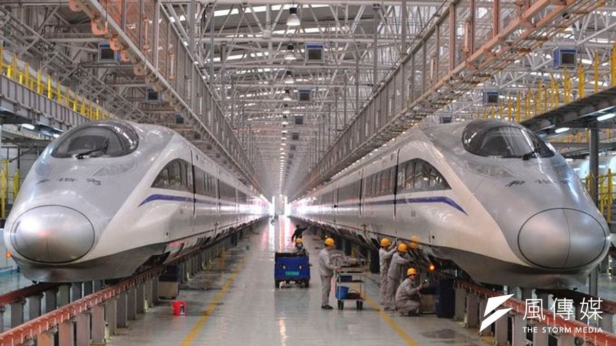 中國近年全力發展高鐵,並且開拓海外市場。(取自網路) 中國近年全力發展高鐵,並且開拓海外市場。(取自網路)