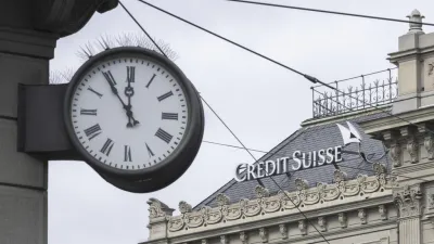 瑞士信貸銀行(Credit Suisse Group)危機。(美聯社)