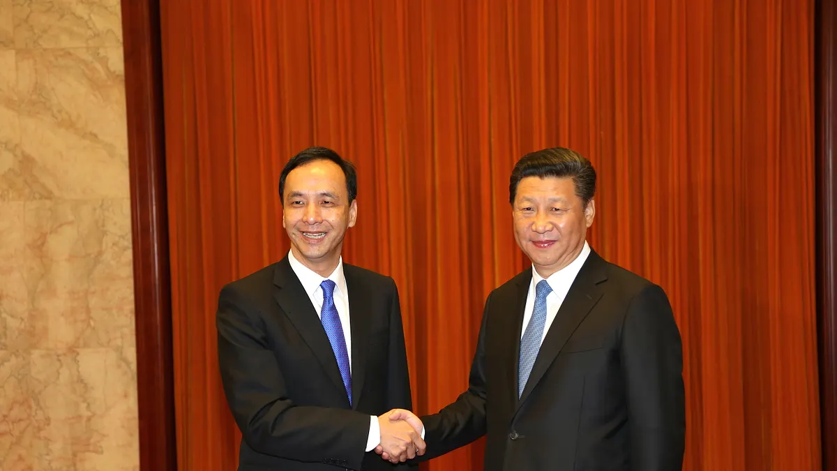 朱習會5月4日登場。(國民黨文傳會提供) 朱習會5月4日登場。(國民黨文傳會提供)