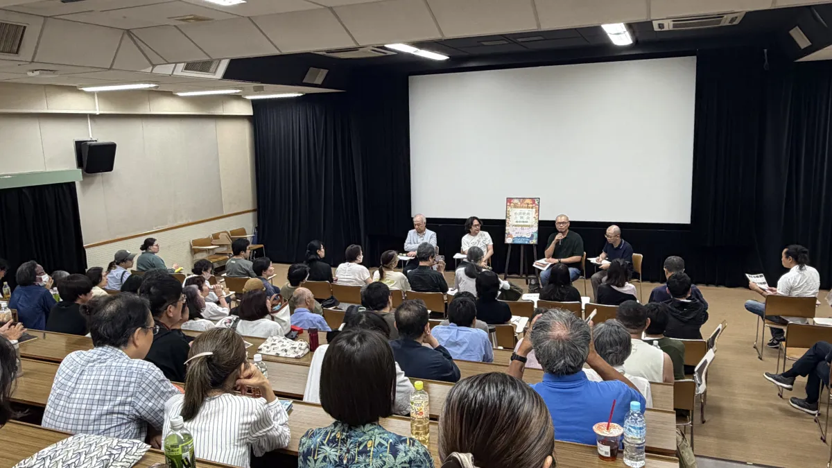 台湾初の総統直接選挙を背景にした映画「夜明けの前に」の上映会が日本映画大学で開催され、ツァオ・シーハン監督が制作秘話や台湾映画の魅力を語った。(写真/映画宣伝・大福提供)