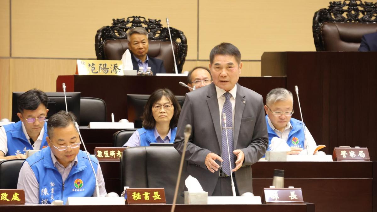 苗栗縣議會定期會閉幕 鍾東錦強調營養午餐滾動式檢討調整