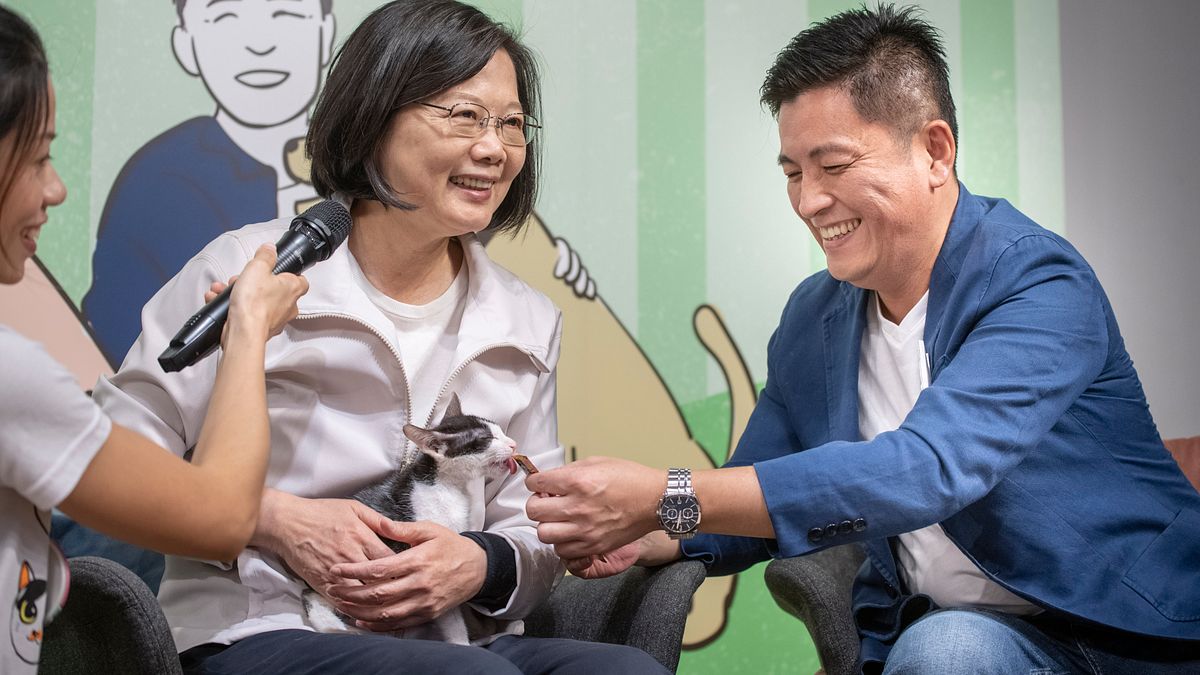 民進黨新竹市立委候選人鄭宏輝(右)30日舉辦「蔡英文、鄭宏輝聯合競選總部」成立大會,總統蔡英文(左)親自助選。(鄭宏輝提供) 民進黨新竹市立委候選人鄭宏輝(右)30日舉辦「蔡英文、鄭宏輝聯合競選總部」成立大會,總統蔡英文(左)親自助選。(鄭宏輝提供)