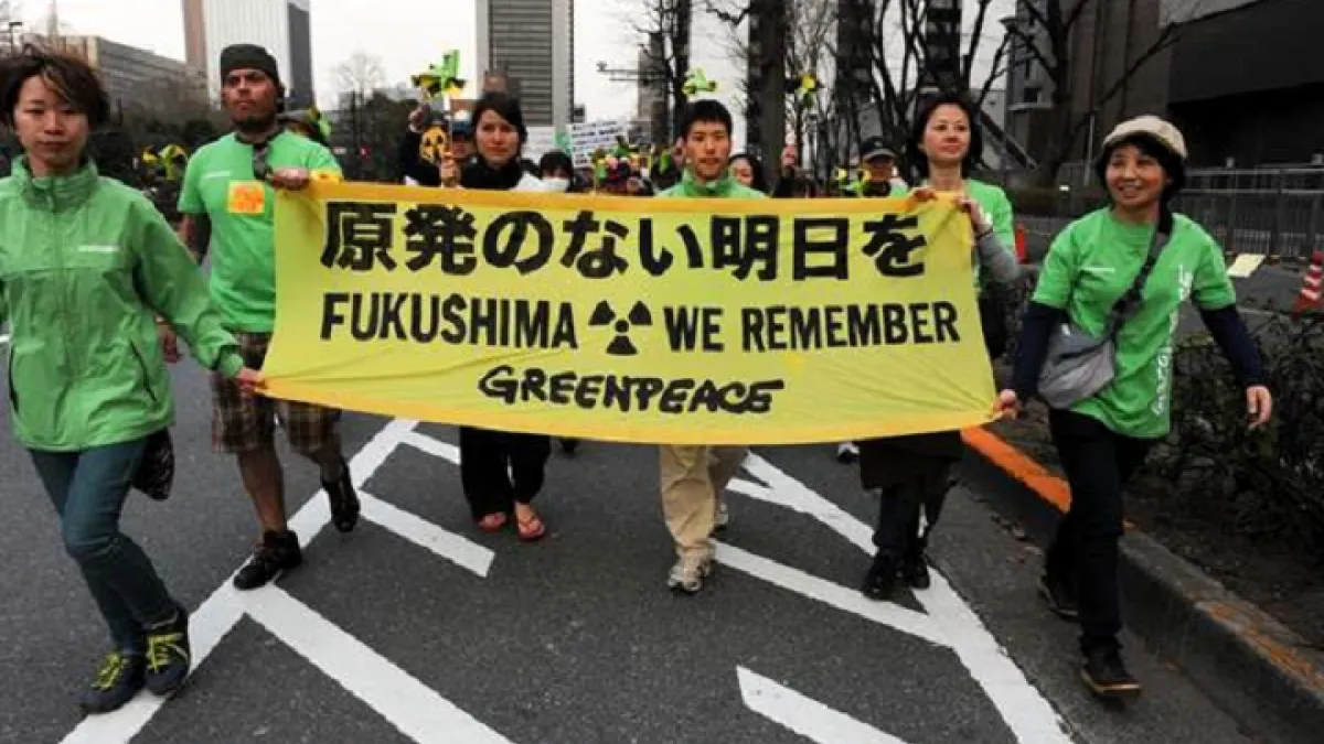 綠色和平抗議核電 Remember Fukushima(Noriko Hayashi / Greenpeace)
