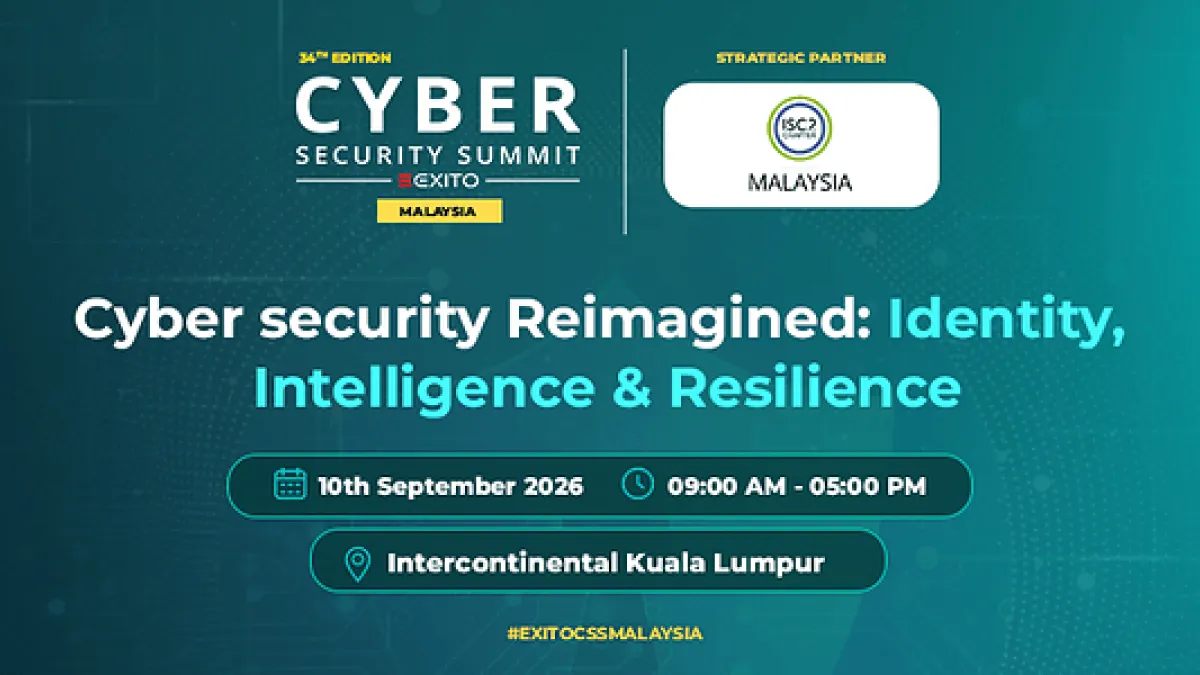 Malaysia's Cybersecurity Leaders to Convene at the 34th Edition Cyber Security Summit Malaysia 2026