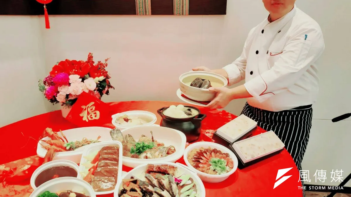 朕豪大酒店中餐廳主廚蔣文正師傅。(圖/徐炳文)