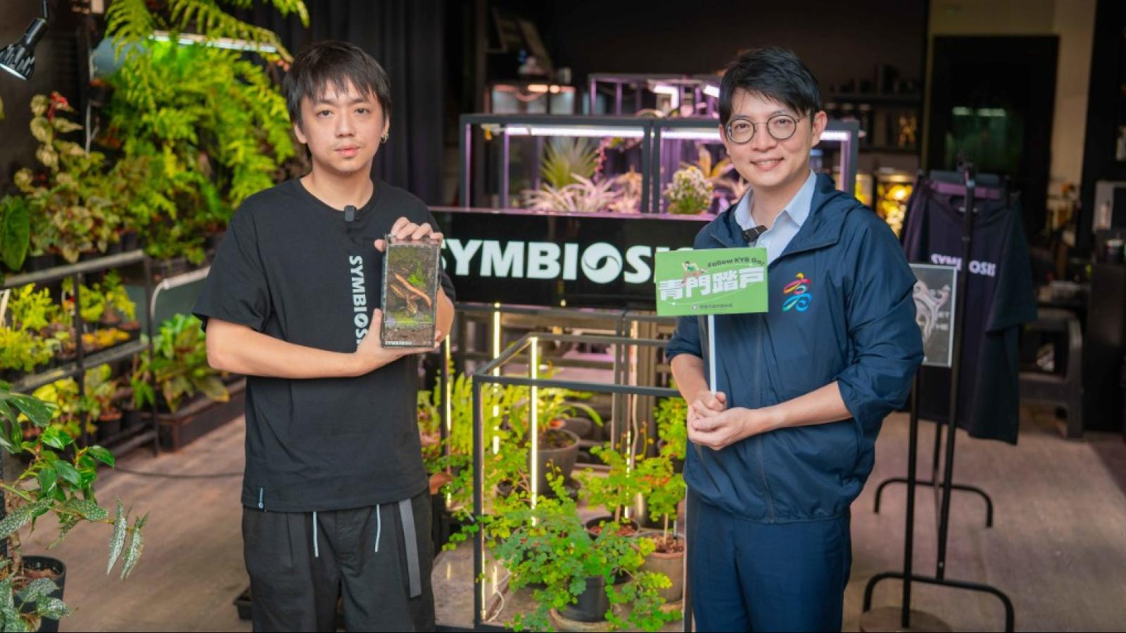 綠植也能玩出時尚潮流!高雄青創「共生制所」跨界植物、生態打造黑系美學