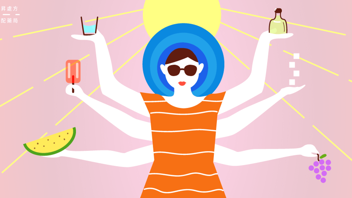 這樣吃健康沒負擔又消暑。(圖/政昇處方宅配藥局iHealth提供) 這樣吃健康沒負擔又消暑。(圖/政昇處方宅配藥局iHealth提供)