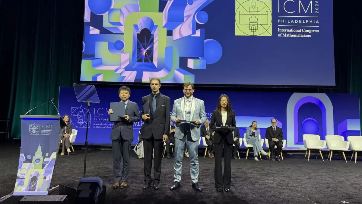 Two Peking University alumni awarded Fields Medals, 14 PKUers speak at the 2026 ICM